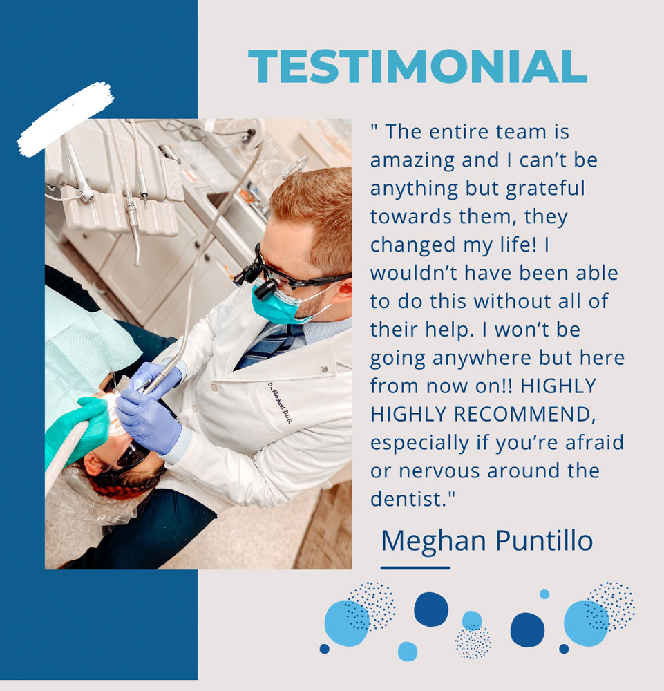 written testimonial meghan dr blanchard